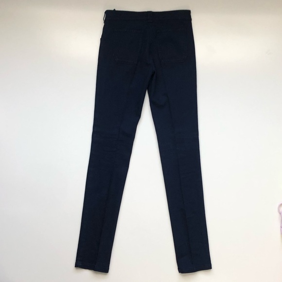 BALENCIAGA Blue Straight Leg Pants Size 28 - Picture 3 of 10
